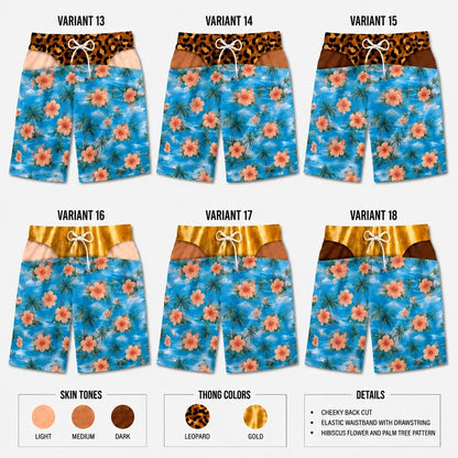 CheekCraze™- Swim Shorts