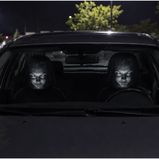 DeadRide™ Headrest Cover | Creepy Car Decor